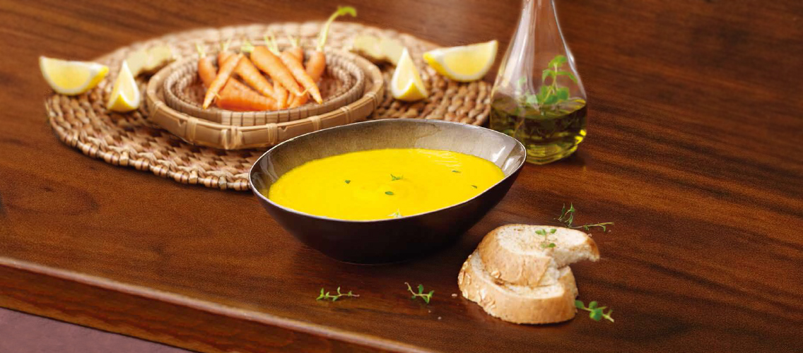 Carrot, Lemon and Ginger Soup Recipe | Panasonic Experience Fresh