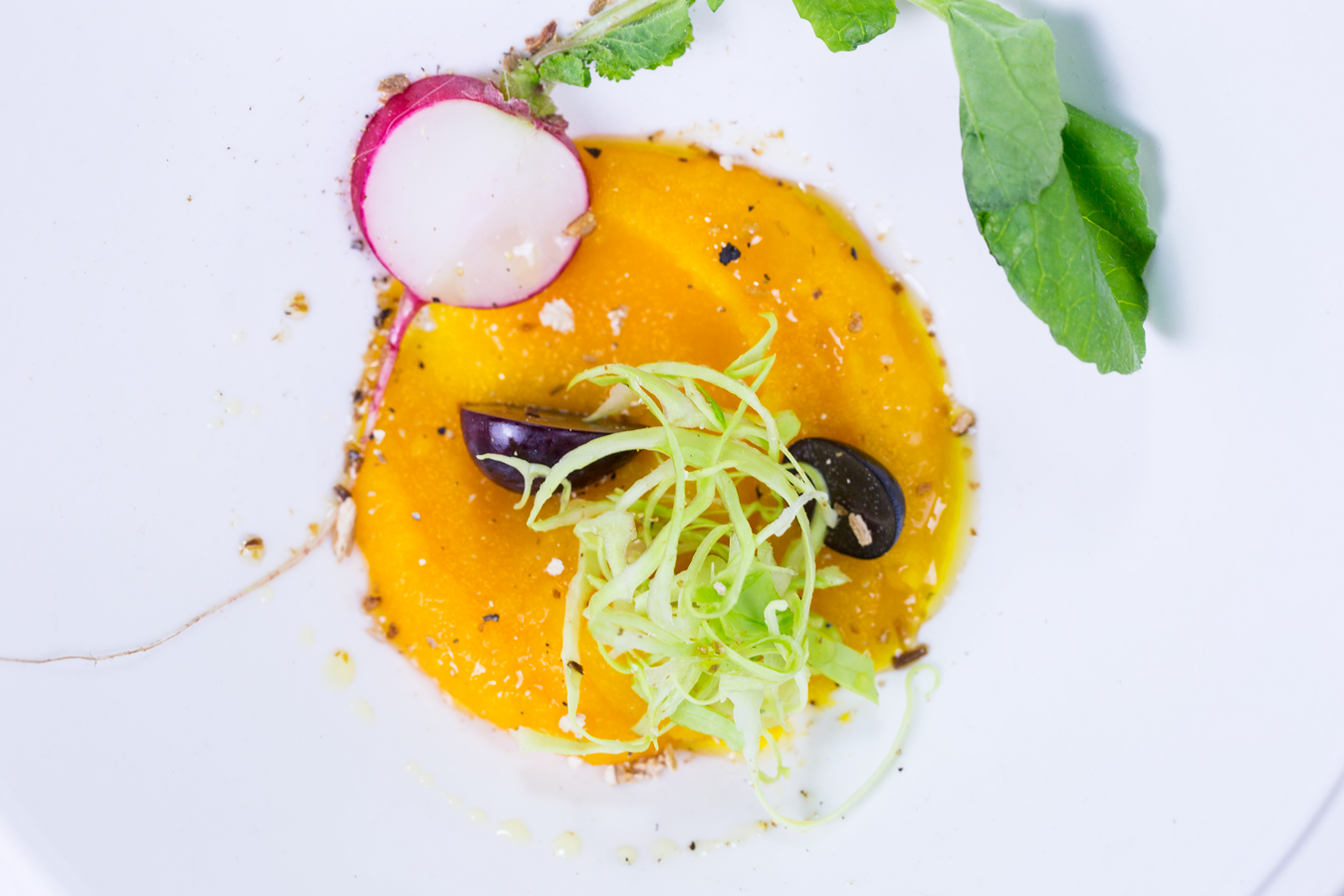 Ginger pumpkin cream set in a little autumn garden Recipe | Panasonic Experience Fresh