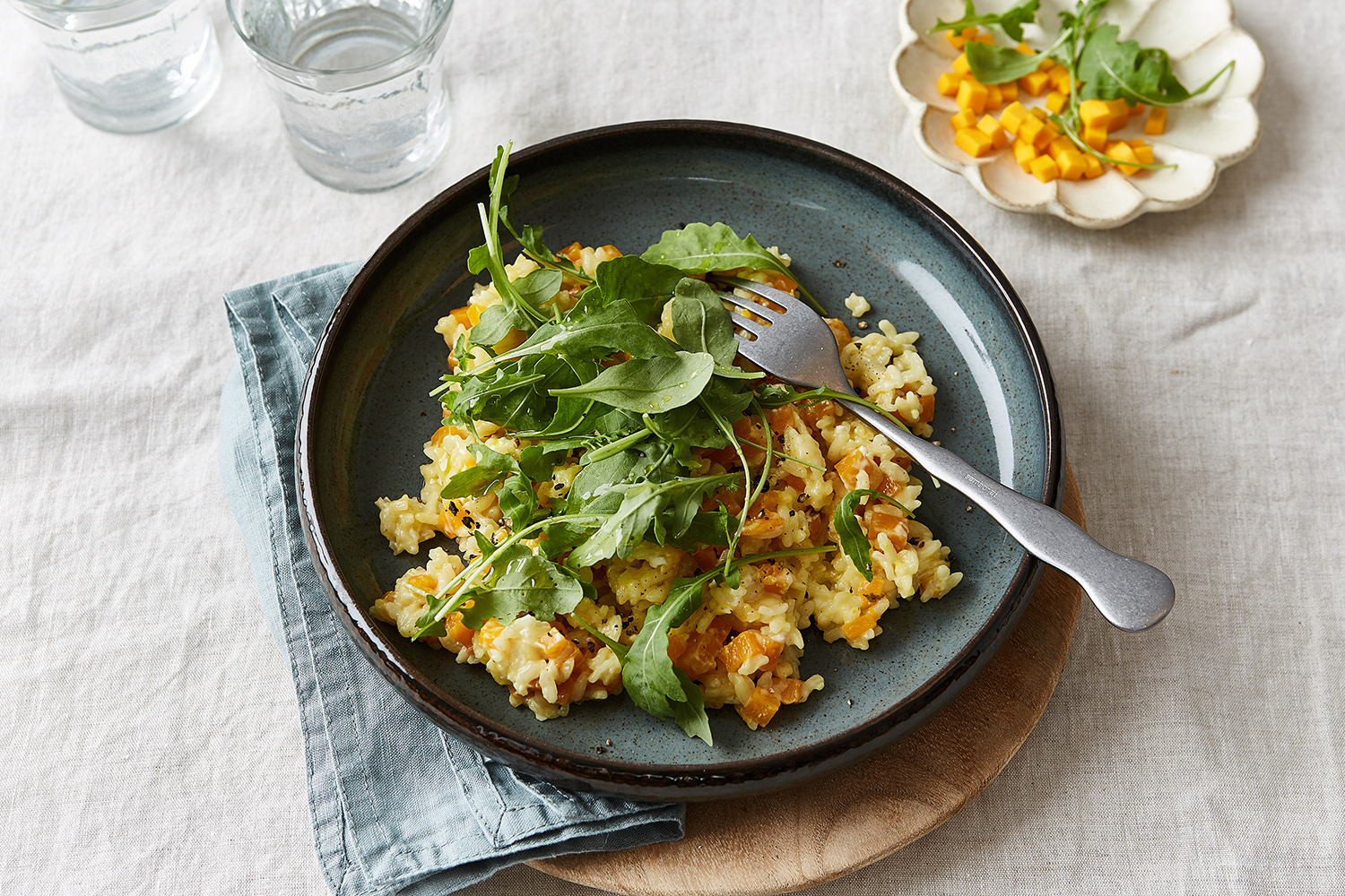 Pumpkin Risotto with Feta Recipe | Panasonic Experience Fresh