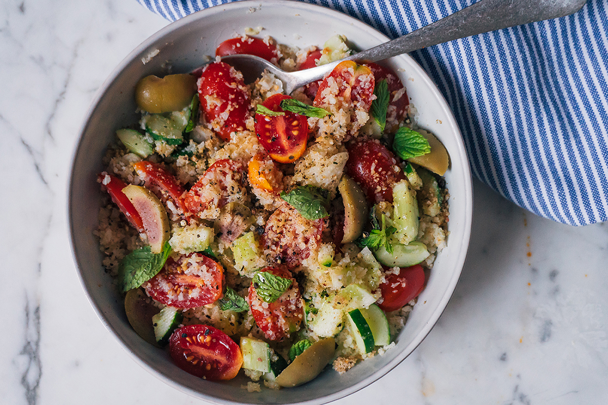 Cauliflower "Couscous" Recipe | Panasonic Experience Fresh