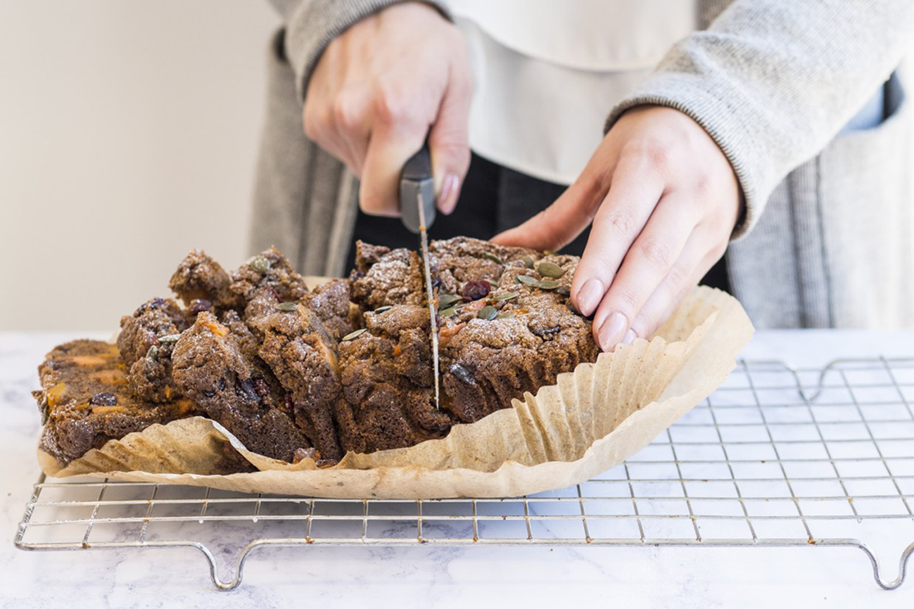 Cranberry and Pumpkin Cake Recipe | Panasonic Experience Fresh