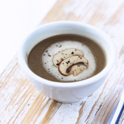Mushroom-Potage Cappuccino Recipe