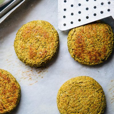 Lupini Beans and Zucchini Patties with Hemp Dill Sauce Recipe ...