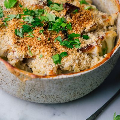 Creamy vegan cauliflower casserole Recipe