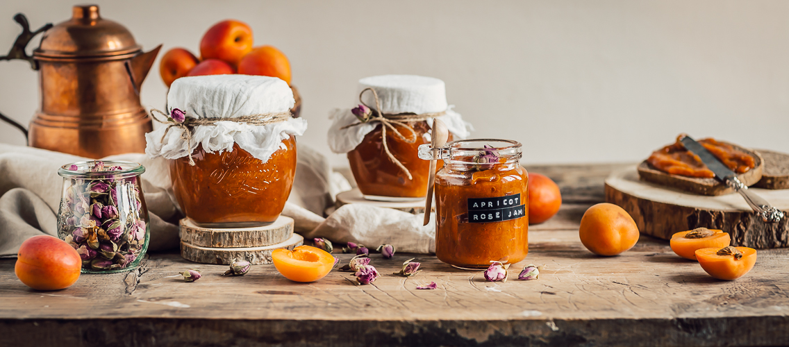Apricot Rose Jam Recipe | Panasonic Experience Fresh