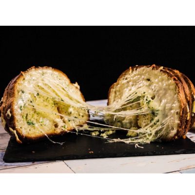 Cheesy Garlic Hard-Crust Loaf Recipe