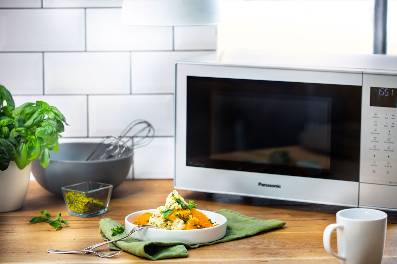 Cocina al vapor con microondas - Blog de Panasonic España