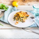 Salmon Lasagne with Spinach Recipe