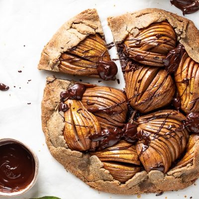 Gluten-free Pear and Chocolate Galette Recipe