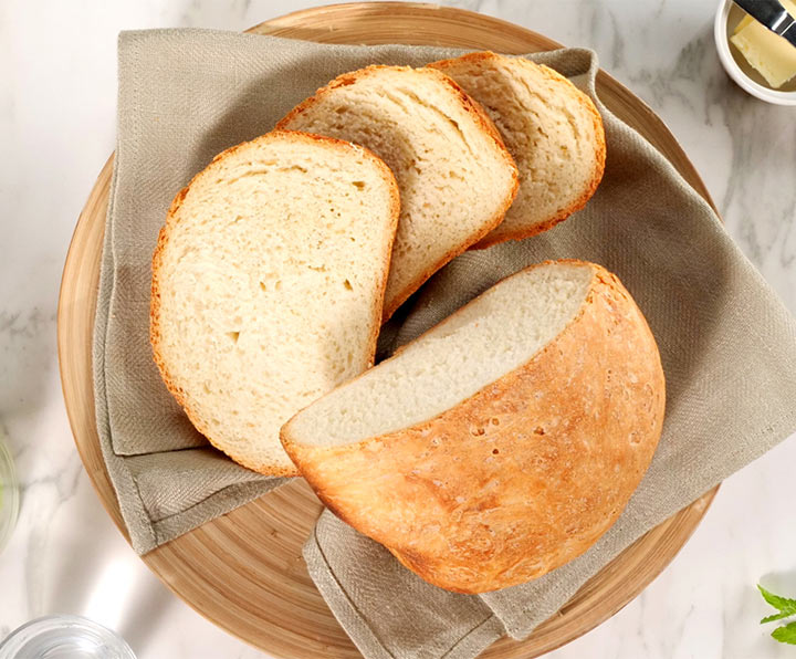 Ricetta per Pane Bianco con Crosta