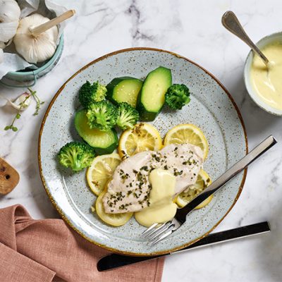 Lemon and Thyme Steamed Chicken Recipe