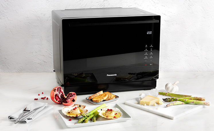 Panasonic Microonde Con Grill NN CS 89 LBGPG 1300W Nero