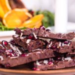 Vegan Chocolate & Pomegranate Bark Recipe