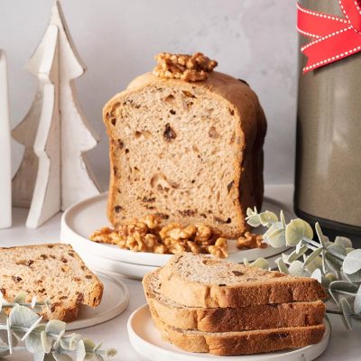 Panettone with Walnuts and Dried Fruits Recipe