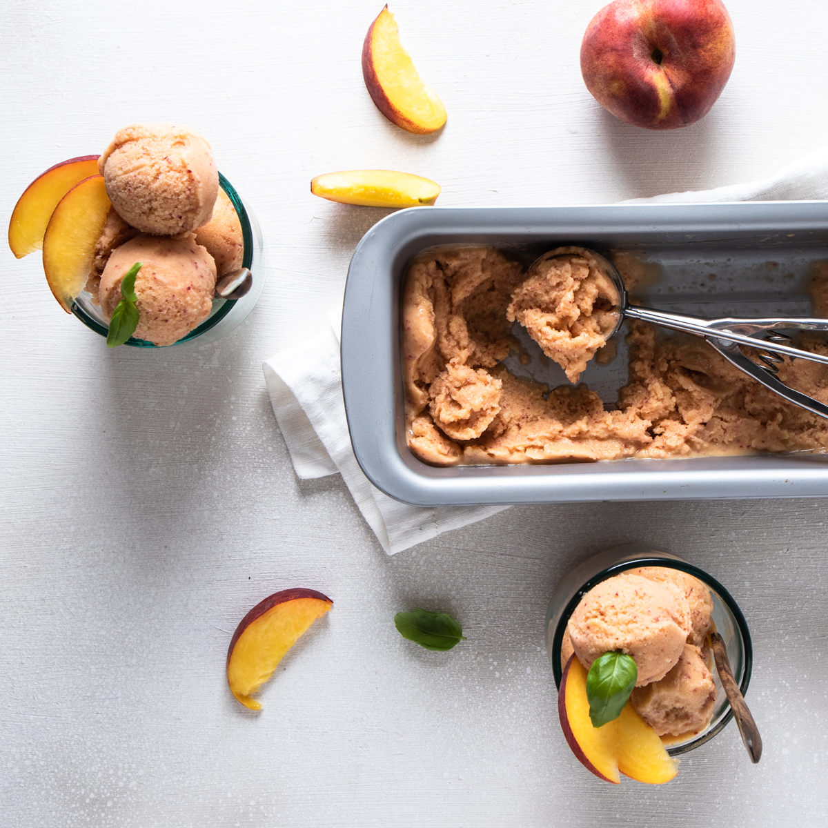 Erfrischendes Pfirsich Sorbet | Panasonic Experience Fresh