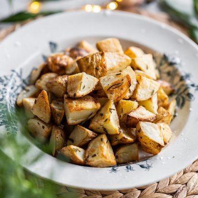 Rezept für Kartoffelecken mit Rosmarin