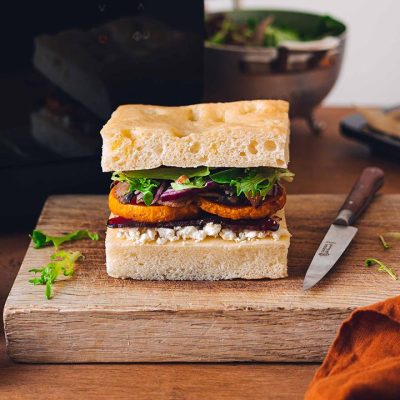 Gluten-free Autumnal Focaccia Sandwich Recipe