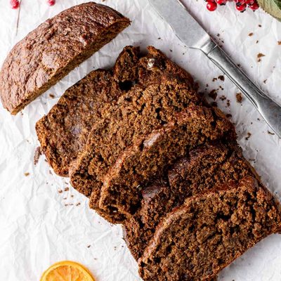 Christmas Gingerbread Loaf Recipe