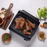 Grilled T-Bone, Rump, Sirloin, and Lamb Chops with Garlic Butter Baste Recipe