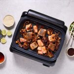 Salmon and Exotic Mushroom Teppanyaki Recipe