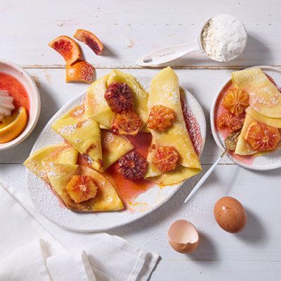 French Crêpes with Oranges Recipe