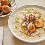 Csirkés gyömbéres congee