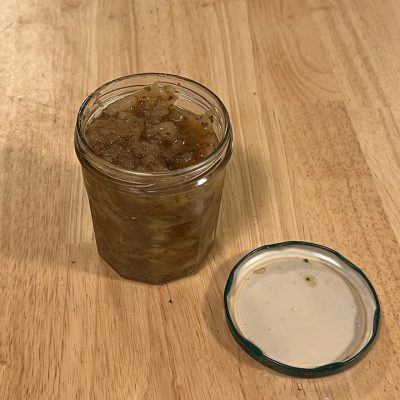 Confiture de poires & pommes  (sans sucre ajouté)