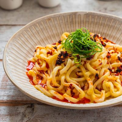 Miso Butter Corn Udon Recipe